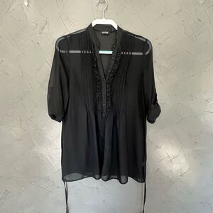 Apt. 9 Women's Elegant Black Blouse